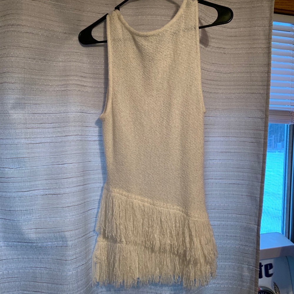 Fringe Knit Tank